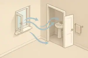 Bathroom Door Open or Closed After Shower: What Dries Faster