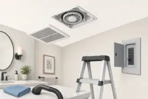 How to Clean a Bathroom Ventilation Fan Safely